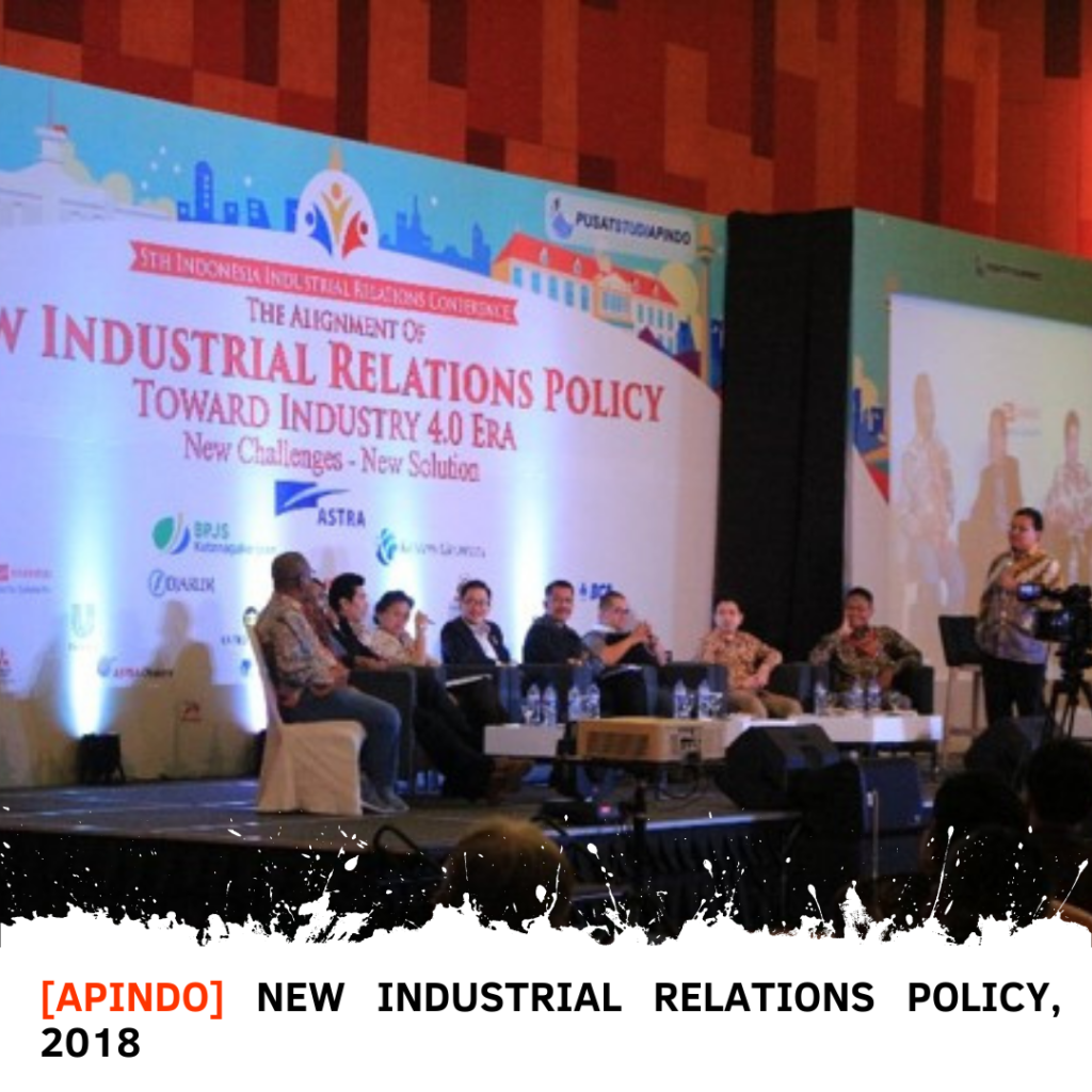 (APINDO) NEW INDUSTRIAL RELATIONS POLICY, 2018